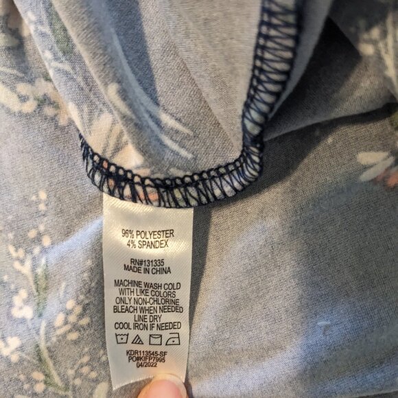 Women's blue floral dress from Stitch Fix, Small - Picture 5 of 10